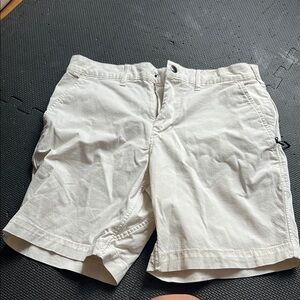 American Eagle Outfitters Men's Cream Cargo Shorts